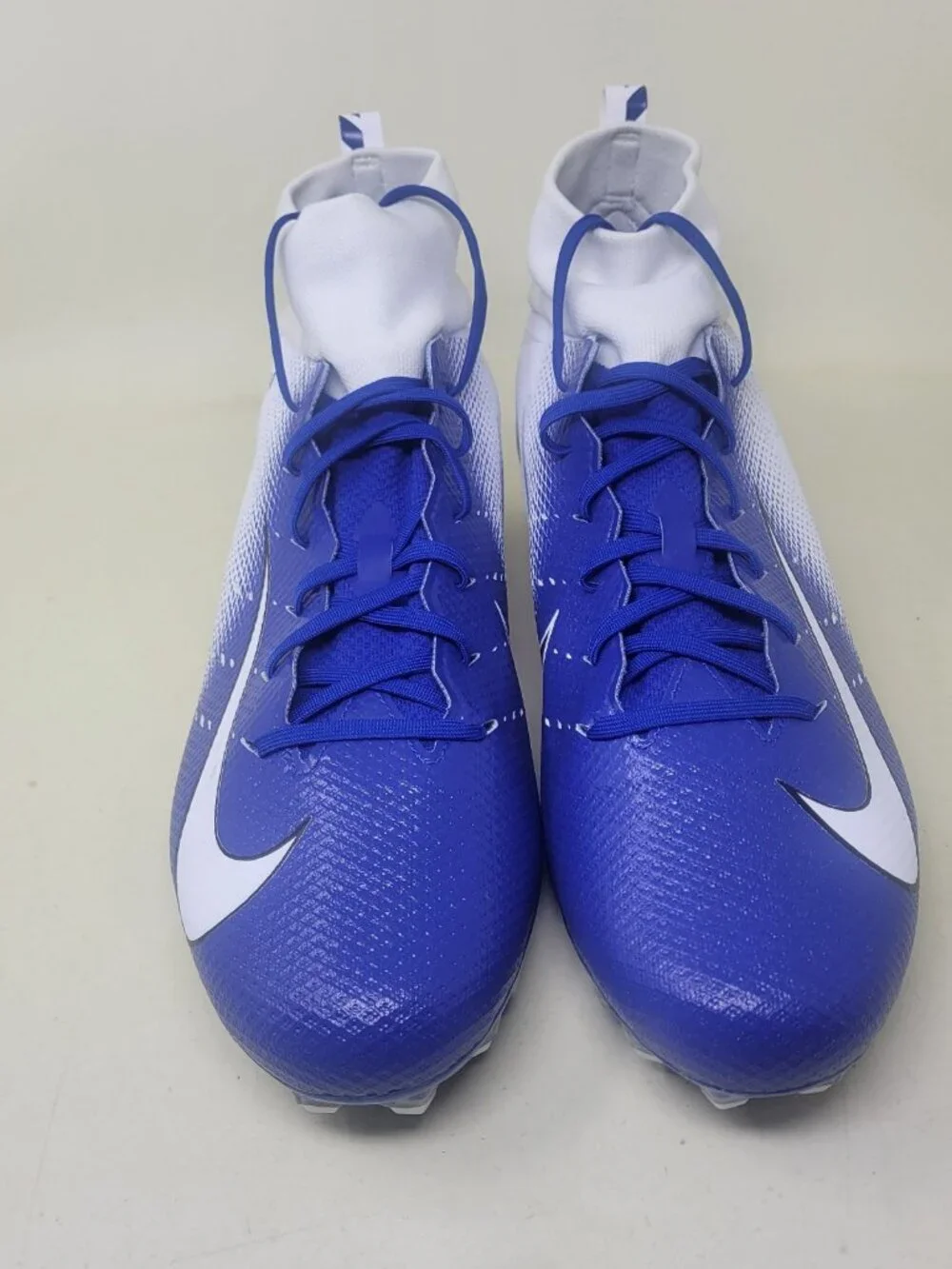 Nike Vapor Untouchable Pro 3 Football Cleats AO3021-145 Royal Blue White Size 15